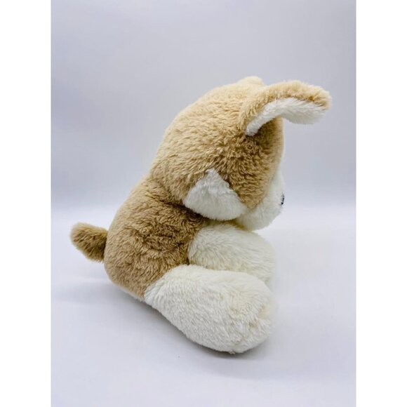 Spark Create Imagine Dog Plush Tan & White Puppy  Shiba Inu, Corgi, Husky  12” - Picture 4 of 8